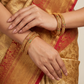 Classic Antique Bangles with Refined Scrollwork