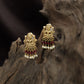 Lakshmi Antique Stud with Pearl Cluster Tassel Fringe