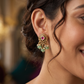 Heritage Floral Antique Stud with Blossom Detailing