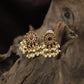 Classic Floral Antique Stud with Intricate Petal Detailing