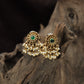 Classic Floral Antique Stud with Intricate Petal Detailing