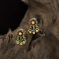 Heritage Rosette Stud With Intricate Petal And Drop Design