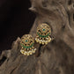 Disc Stud With Pierced Detailing And Beaded Fringe Movement