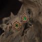 Heritage Navratna Stud With Symmetrical Circular Gem Layout