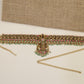 Lakshmi Antique Waist Belt with Ornate Peacock Detailing