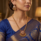 Antique Chain with Reversible Pendant and Matching Earrings