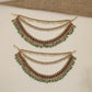Antique Mati with Repeating Teardrop Details and Drops