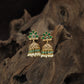 Antique Jumka Featuring Sculpted Petals and Curved Details