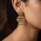 Traditional Floral Antique Hangings with Intricate Relief Work and Hanging Details