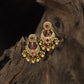 Ornate Antique Hangings Featuring Layered Curves and Detailed Openwork