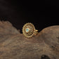 Fine Curved Scrollwork and Petal Detailing in an Antique Finger Ring