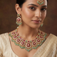 Temple Style Jadau Necklace Combo Set