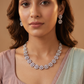 GJ Six-Petal Floral Necklace Set