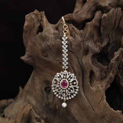 GJ Floral Tikka with Oval Centre