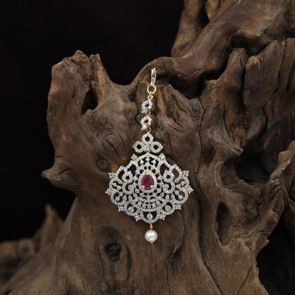 GJ Geometric Tikka with Framed Oval Centre