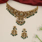 Antique Lakshmi Choker Set with Floral Panels