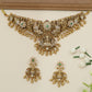 Antique Lakshmi Choker Set with Floral Panels