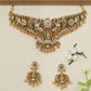 Antique Lakshmi Choker Set with Floral Panels