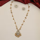Heritage Jadau Chain Featuring a Detailed Centre Pendant and Delicate Linkwork