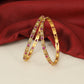 Traditional Bangles Showcasing Repeating Paisley Links and Fine Ornamental Work