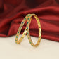 Couture Antique Bangles featuring sculpted scrollwork and oval accents
