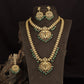 Floral Antique Combo Set with ornate pendants and bead detailing