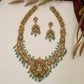 Grand Lakshmi Antique Long Haara with sculpted panels and delicate dropwork