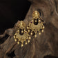 Devotional Antique Hangings with Ganesha detailing and suspended bead accents