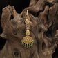 Traditional Antique Tikkas featuring sculpted circular panels and fine detailing