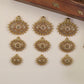 Antique Jada Bille with Oval Filigree Panels and Beaded Edging