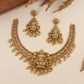 Royal Ganesha Necklace Featuring a Grand Sculpted Pendant and Intricate Links