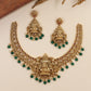 Royal Ganesha Necklace Featuring a Grand Sculpted Pendant and Intricate Links