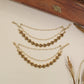 Antique Mati With Intricate Circular Linkwork And Fine Pearl Detailing