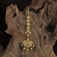 Classical Tikka With Ornamental Floral Links And Decorative Pendant
