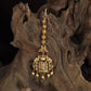 Signature Antique Tikka With Rama Sita Pendant And Ornamental Drops