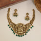 Traditional Necklace Featuring A Grand Rama Sita Lakshmana Centrepiece