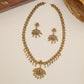Antique Long Haara Set with Floral Medallion Links