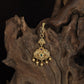 Antique Tikka With Teardrop Centre & Floral Filigree
