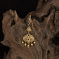 Antique Tikka With Teardrop Centre & Floral Filigree