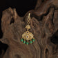 Antique Tikka With Teardrop Centre & Floral Filigree