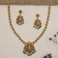 Antique Lakshmi Necklace Set with Floral Links