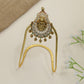 Antique Vanki with Sculpted Centre & Bead Drops