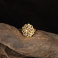 Antique Floral Ring with Paisley Motifs