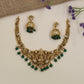 Antique Lakshmi Necklace with Floral Motifs