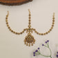 Antique Floral Headset with Hanging Drops