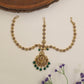 Antique Floral Headset with Hanging Drops