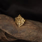 Radha Krishna Ring with Deity Motifs