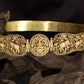 Antique Dabu with Lakshmi & Elephant Motifs
