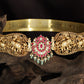 Antique Swan Dabu with Central Medallion