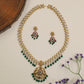 Antique Peacock Long Haara with Ornate Pendant